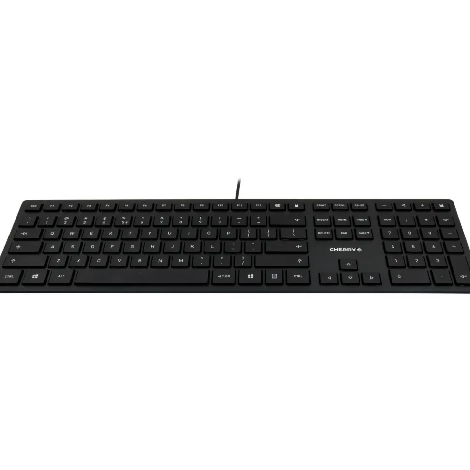 CHERRY KC 6000 SLIM Black Wired Keyboard