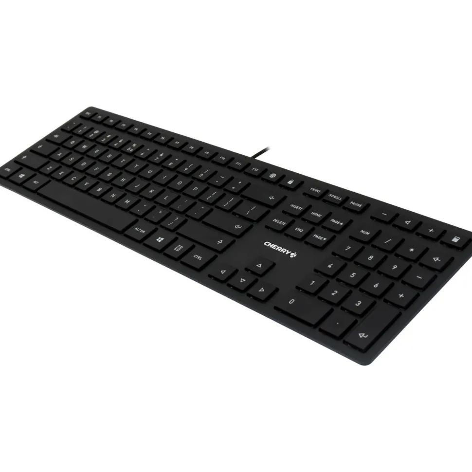 CHERRY KC 6000 SLIM Black Wired Keyboard
