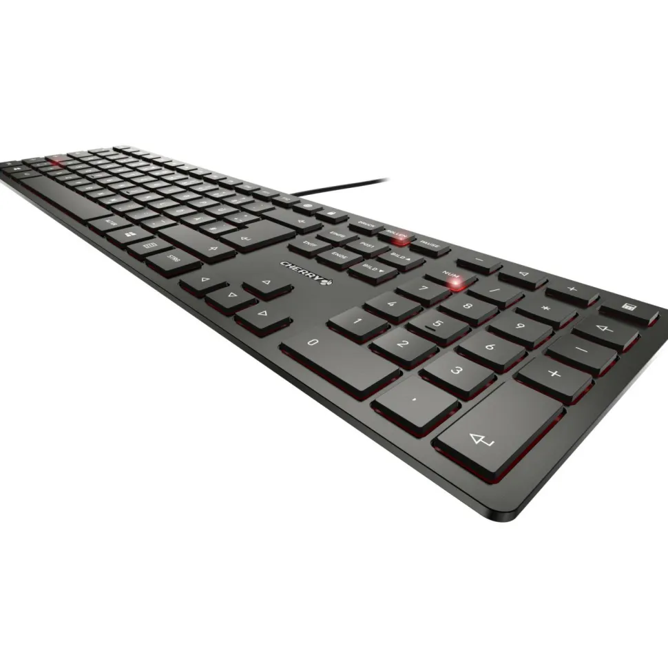 CHERRY KC 6000 SLIM Black Wired Keyboard