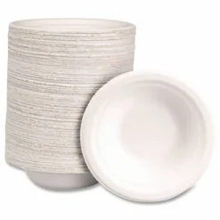 Chinet Classic Paper Bowl, 12oz, White, 125/Pack