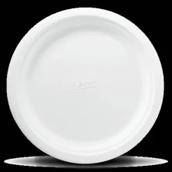 Chinet Paper Dinnerware, Plate, 10.5" dia, White, 500/Carton