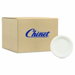 Chinet Paper Dinnerware, Plate, 6" dia, White, 1,000/Carton