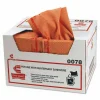 Chix Pro-Quat Fresh Guy Food Service Towels, Heavy Duty, 12.5 x 17, Red, 150/Carton