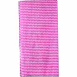 Chix Wet Wipes, Stripe Design, 11.5 x 24, White/Pink, 200/Carton