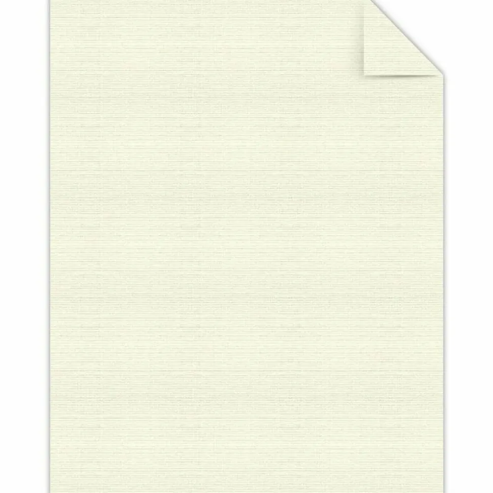 Classic Crest Copy And Multi-Use Linen Paper, Letter Size (8 1/2" x 11"), 24 Lb, Natural White, Ream Of 500 Sheets