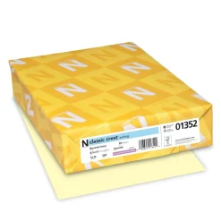 Classic Crest Premium Paper with Smooth Finish - Ivory - Letter - 8 1/2