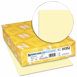 Classic Crest Premium Paper with Smooth Finish - Ivory - Letter - 8 1/2