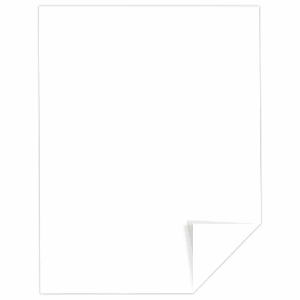 Classic Crest Premium Stationary Resume Printer Paper, Letter Size (8 1/2" x 11"), 24 Lb, FSC Certified, Avon Brilliant White, 500 Sheets