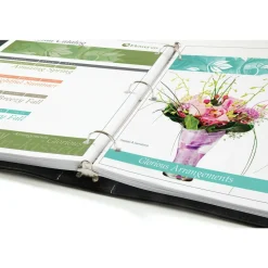 Classic-Style View 3-Ring Binder, 1" Round Rings, Black