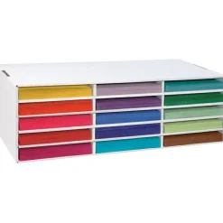 Classroom Keepers Corrugated Construction Paper Storage Unit, For 9