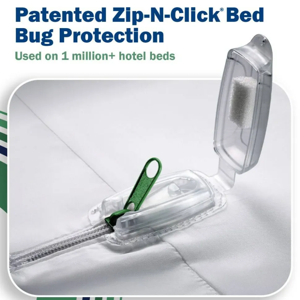 CleanRest PRO Mattress Encasements, King, 80”L x 78”W x 18”D, White, Case Of 3 Encasements