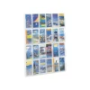 Clear Literature Rack, Pamphlet, 24 Pockets