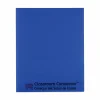 C-Line Classroom Connector Folders, Accommodates 11 x 8.5 Sheets, Blue, 25/Box