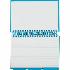 C-Line Spiral Bound Index Card Notebook with Tabs, 1 Notebook (Color May Vary)