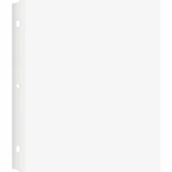 C-Line Two-Pocket Heavyweight Poly Portfolio Folder with Three-Hole Punch, Accommodates 11 x 8.5 Sheets, Assorted Colors, 10/Pack