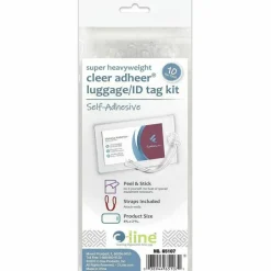 C-Line Cleer Adheer Custom Laminated Luggage Tags
