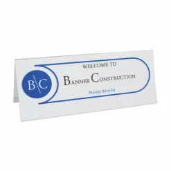 C-Line Inkjet/Laser Name Tent Holders, 11 1/5