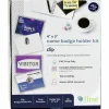 C-Line Name Badge Kits, Top Load, 4 x 3, Clear, Clip Style, 96/Box