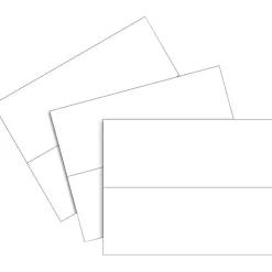 C-Line Name Tents, White, Letter (8.5