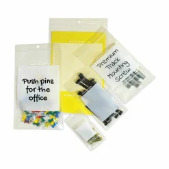 C-Line - Packing pouch - 2.01 in x 2.99 in - ziplock - water-resistant - clear - pack of 1000
