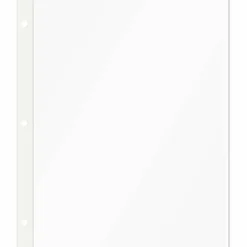 C-Line Photo Holders For Three-Ring Binders, 9" x 11", Box Of 50