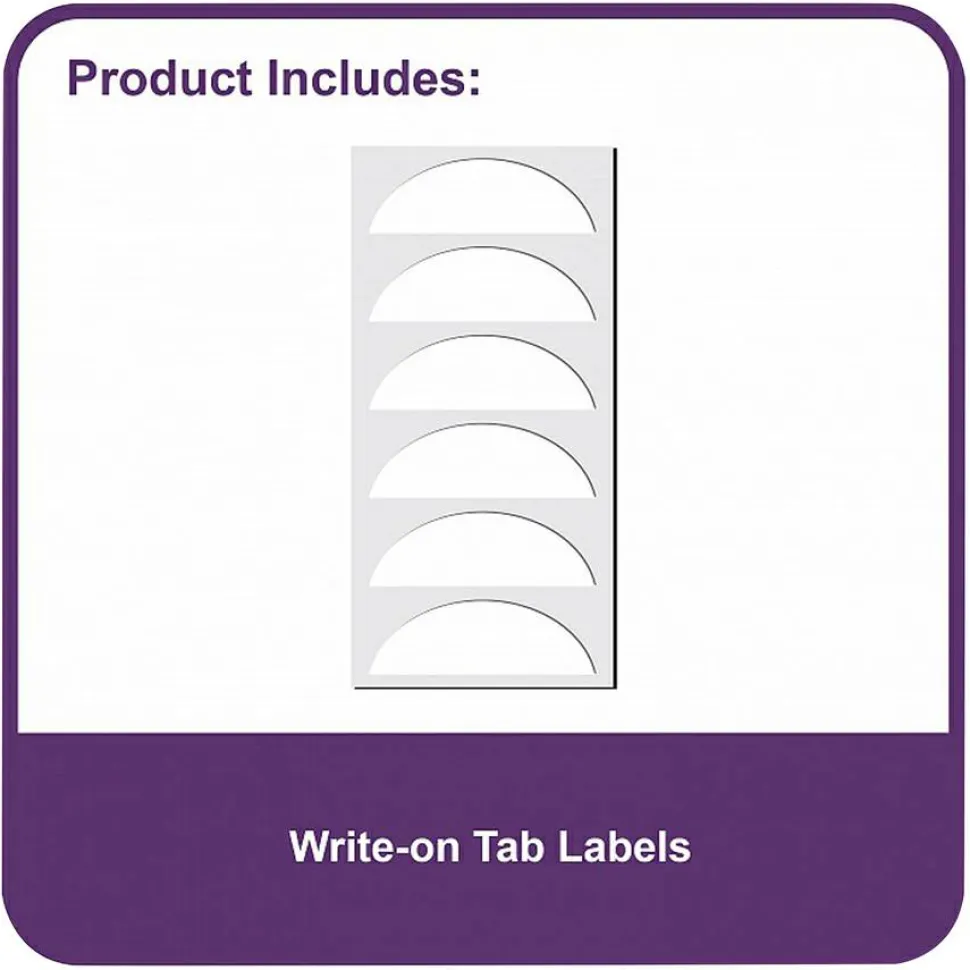 C-Line 7-Pocket Expanding File, Letter Size, Smoke