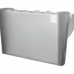 C-Line 7-Pocket Expanding File, Letter Size, Smoke