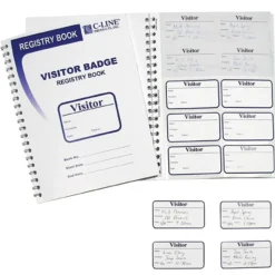 C-Line Registry Log Visitor Badges