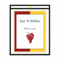C-Line Stitched Vinyl Shop Ticket Holders, 9