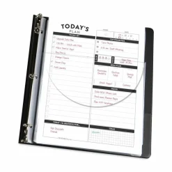 C-Line Super Capacity Super Heavyweight Vinyl Sheet Protectors with Tuck-In Flap - Clear, Top Loading, 11 x 8-1/2, 10/PK, 61027