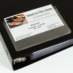 C-Line Top-Loading Business Card Holders, 2