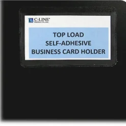 C-Line Top-Loading Business Card Holders, 2
