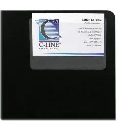 C-Line Top-Loading Business Card Holders, 2
