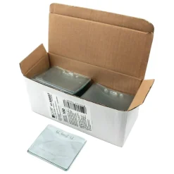 C-Line Vinyl Horizontal ID Badge Holders, 2 3/8" x 3 3/8", Clear, Pack Of 100