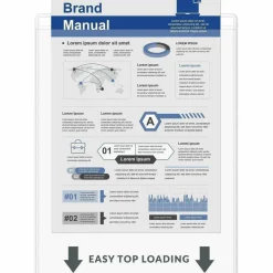 C-Line Vinyl Shop Ticket Holders, 9" x 12", Box of 50