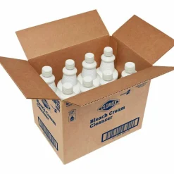 Clorox Bleach Cream Cleanser - Cream Cleanser - 32 fl oz (1 quart) - 8 / Carton - Clear