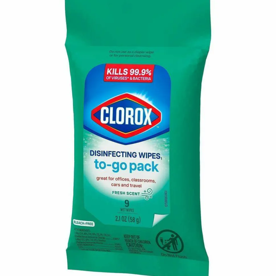Clorox Bleach-Free Disinfecting WipesTo-Go Pack
