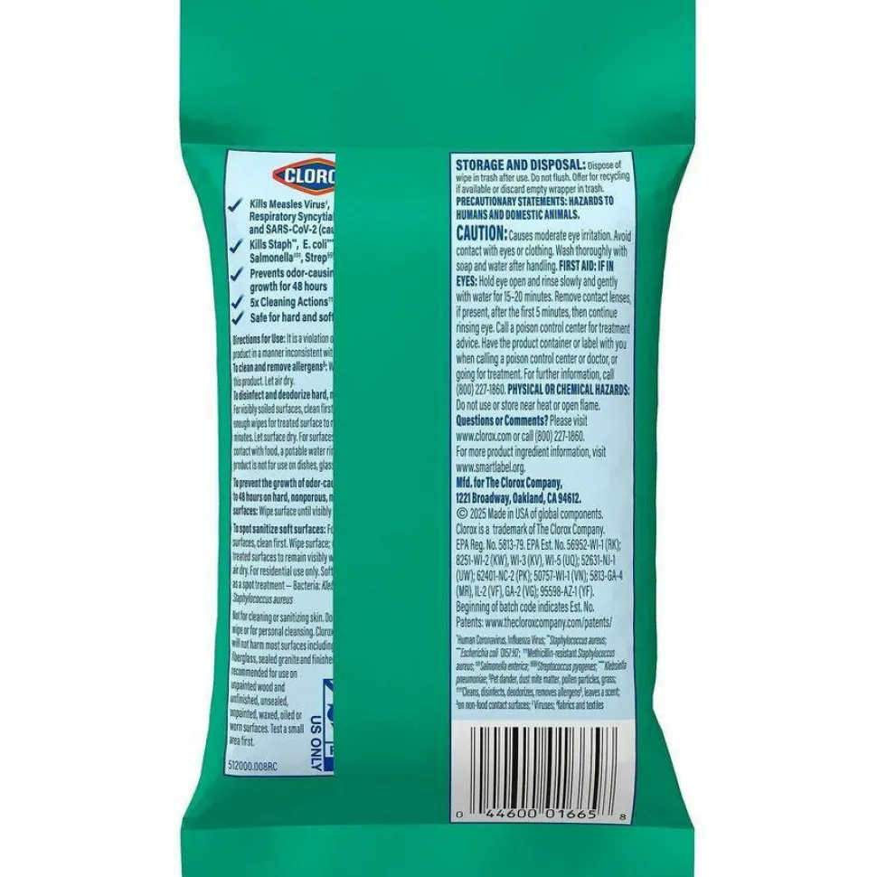 Clorox Bleach-Free Disinfecting WipesTo-Go Pack