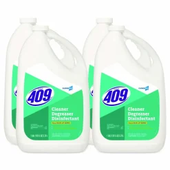 Clorox 409 Cleaner Degreaser Disinfectant, 128-Oz Refill Bottle, Case Of 4