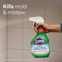 Clorox Clean-Up All Purpose Cleaner With Bleach Spray Bottle, 32 Oz, Pack Of 9