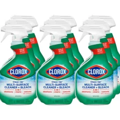 Clorox Clean-Up All Purpose Cleaner With Bleach Spray Bottle, 32 Oz, Pack Of 9