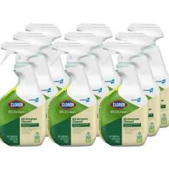Clorox CloroxPro EcoClean All-Purpose Cleaner Spray Bottles, 32 Oz, Pack Of 9 Bottles
