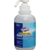 Clorox Commercial Solutions Hand Sanitizer - 16.9 fl oz (500 mL) - Pump Bottle Dispenser - Kill Germs - Hand - Moisturizing - Clear - Non-sticky, Non-greasy - 12 / Carton
