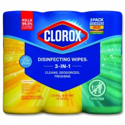 Clorox Disinfecting Cleaning Wipes Value Pack, 35 Count Each, Pack of 3