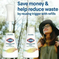 Clorox Disinfecting, Sanitizing & Antibacterial Mist Refill