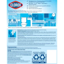 Clorox Disinfecting Wipes, Bleach Free Cleaning Wipes – Crisp Lemon - 35 Count (01594)