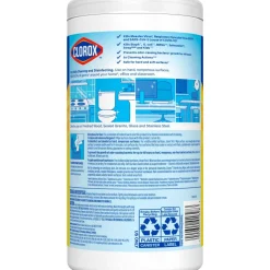 Clorox Disinfecting Wipes, Bleach Free Cleaning Wipes – Crisp Lemon - 75 Count (Pack of 6)