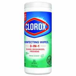 Clorox Disinfecting Wipes, Bleach Free Cleaning Wipes – Fresh - 35 Count (01593)