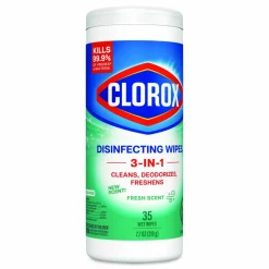 Clorox Disinfecting Wipes, Bleach Free Cleaning Wipes – Fresh - 35 Count (01593)