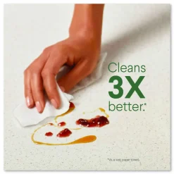 Clorox Disinfecting Wipes, Bleach Free Cleaning Wipes, 1-Ply, 7 x 8, Crisp Lemon, White, 35/Canister, 12 Canisters/Carton